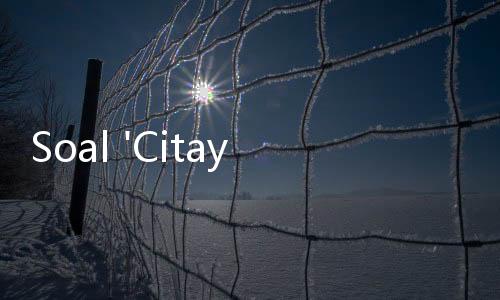 Soal 'Citayam Fashion Week', Sosiolog Merespons Begini