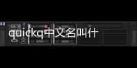 quickq中文名叫什么